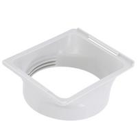 Air Conditioner Exhaust Hose Coupler Easy Installation ABS  Thread Design Portable Exhaust Duct Hose Adapter for Home