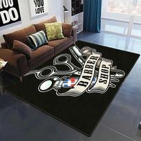 Sign Expert Barber Shop Carpet for Living Room Home Decoration Sofa Table Large Area Rugs Lounge Entrance Doormat Non-slip Mat 40x60cm