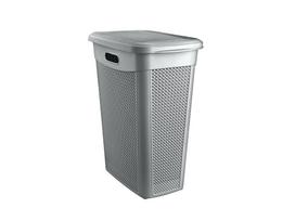 Kosz Na Pranie Plastikowy Lavado 46X29X55Cm 43L Antracytowy
