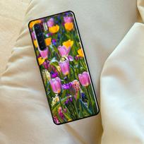 Spring Tulips Flower For OPPO A15 A16 A76 A96 A52 A72 A92 A98 A78 A58 A5 A9 A53 A17 A77 A57S A94 A74 A54S Case OPPO A15