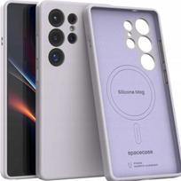 Spacecase Silicone Mag Galaxy S25 Ultra Light Purple