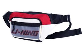 Li Ning Canvas Fanny Pack Regular Unisex Red Black White ABLR074-1