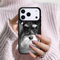 Lovely Dogs Schnauzer Phone Case For Apple iPhone 17 Air 16E 15 14 Plus 13 12 11 Pro Max Mini Funda Cover iPhone 16 Pro