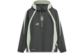 Li Ning Badfive Windproof Windbreaker Jacket Men's Obsidian Gray AFDU067-6 L