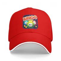 Unisex Baseball Hats Game Bingo Queen Player Outdoor Streetwear Summer Sports Baseball Caps  Cap Casquette Polychromatic Hats One Size
