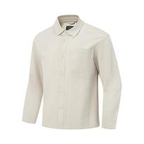 Li Ning Jackets Men's Gravel White Gray Lapel Moderate Other AFDV895-2 3XL
