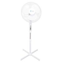 Eko-Light Standing Fan With Remote Control 16'' White