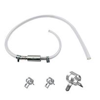 Manual Fluid Extractor Pump, Motorcycle Brake Bleeder Kit, One-Way Check Valve Hydraulic Brake Clutch Bleeding Tool, with Alumin 1pc