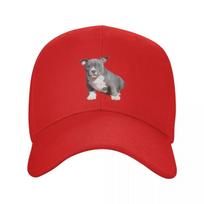Custom Punk Unisex American Pit Bull Terrier Baseball Cap Adult Adjustable Dad Hat for Unisex Women Sun Protection Snapback Hats Adjustable Cap