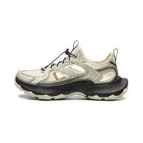 Li Ning Star Halo 2 Slip Resistant, Abrasion Resistant, Lightweight River Trekking Shoes Women's Khaki Gray AGUW038-4 35