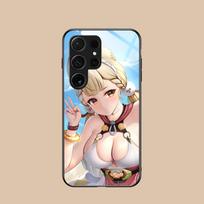 ZZZ Alice Phone Case for Samsung Galaxy A56 55 54 53 52 51 36 35 34 23 16 15 5G Glass Protective Cover Galaxy A23 4G