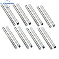 100pcs Temperature Sensor PT100 DS18B20 Stainless Steel Sleeve Blind Protection Sleeve 6*120mm 6x120MM 10*120mm 10x120mm 6x120mm Round Head