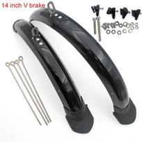 14 16 inch folding bicycle mudguard for 412 dahon V brake disc brake bike fender front rear mud guard folding bicycle wing 14 inch V brake