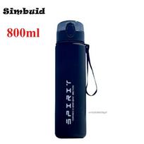 800ML/1000ML Sports Water Bottle 1L Large Capacity Men Women Summer Portable Plastic Bottle for Outdoor Travel Fitness Drinkware