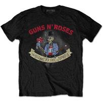 Guns N' Roses Unisex T-Shirt: Skeleton Vintage (Medium) L