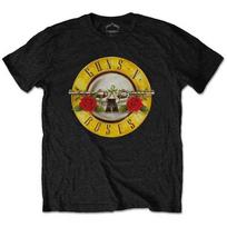 Band Monkey Guns N Roses Kids T-Shirt Classic Logo Black L