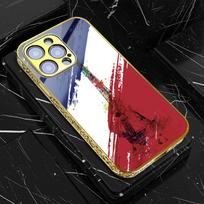 Rooster Beret Eiffel Breath For iPhone 17 16 15 14 13 12 11 18 Pro Max Parisian Rhyme Draped Cases Whimsy Gallic and Gentle iPhone 12