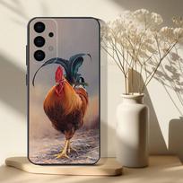 Animal Hen Rooster Phone Case For Samsung S25,S24,S21,S22,S23,S30,Ultra,S20,Plus,Fe,Lite,5G Black Cover SamsungS25