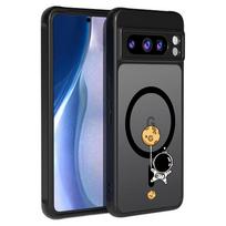 Astronauts Magnetic Case For Google Pixel 8A 8 Pro 9 Pro XL 7A 9A Shockproof TPU Hybrid PC Magnet Phone Cover For Pixel 8 9 Pro Google Pixel 9 Pro XL