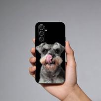 Schnauzer Dog Phone Case For Samsung Galaxy A73,A72,A71,A70,A52,A51 Others Soft Black Cover Samsung a21s