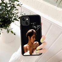 Singer T-TINI M-Martina For iPhone 11 12 13 14 15 16 Pro Max Plus X XS MAX Shockproof Matte Back Cover iphone 15 plus