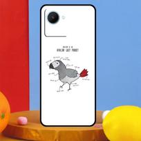 African Grey Parrot For Realme 14 Pro Plus 10 11 12 13 15 Pro C67 C65 C63 C61 C55 C53 C51 C71 C75 GT7 Pro Case Realme 12 Pro