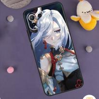 Genshin Impact Shenhe Case For Xiaomi 14 Ultra 13 12 Lite 11T 12T 13T Pro POCO X6 M6 X3 X5 Pro M5s F3 F5 F6 Cover Mi 12 Lite