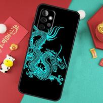 Ancient Japanese Dragon Case For Samsung Galaxy A16 A17 A54 A34 A14 A15 A35 A55 A52 A12 A32 A13 A33 A53 A26 A36 A56 Samsung A24 4G