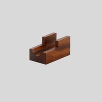 Thickened Sushi Stand U-shaped Sushi Wooden Tray Creative Walnut Sushi Rack  Kitchen Tool Style A2.01x2.83in