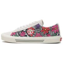 Vans Sid Floral Checkerboard Men Sneakers White Marshmallow VN0A54F540G 39