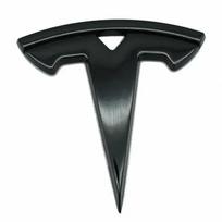 Automobilio lipdukas 2025 Naujas Tesla 5.5x5.5cm Metalinis automobilio vairo dangtelio lipdukas Modifikavimo emblema Tesla Model 3 Model S Model X Y