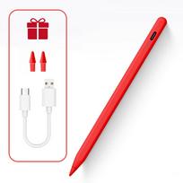 Pencil for iPad with Palm Rejection Stylus Pen for iPad Air M2 Pro 13 Pro 12.9 10 Gen 7th 8th 9th 10.2 for iPad Pencil raudona