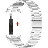 Metal Strap for Samsung Galaxy Watch 8 44mm 40mm/8 Classic 46mm No Gaps Wristband for Samsung Galaxy Watch Ultra 2026 47mm Strap Galaxy Watch 8 44mm sidabras