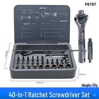 105-in-1 Multifunctional Ratchet Screwdriver Set: High Hardness, Multi-Purpose Household Tool