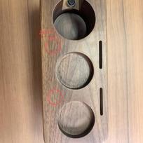 Walnut Wood Coffee Tamper Base