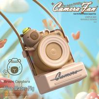 GIVELONG Retro Camera Portable Neck Fan