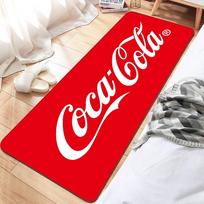 C-COCA-COLAS Hallway Carpet Washable Non-Slip Living Room Sofa Chairs Area Mat Kitchen Doormat Area Rug 40cm x 60cm