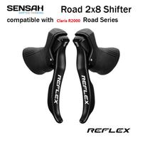 SENSAH Road Bike Shifter 2x8 2X9 2X11 Speed Brake Lever for Ultglegra 105 Sora Claris 2X8S