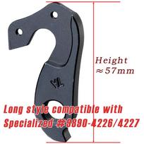 1pc Derailleur Hanger for Specialized  S-Works Tarmac Roubaix SL3 Venge Ruby CruX Amira Dropout 7A 7T #9890-4224/4225/4226/4227 Long Style 7A