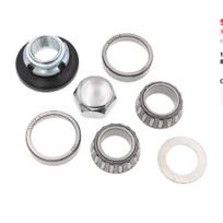 1 rinkinys 41-22,5-24 Vairo kolonėlės KŪGINIAI guoliai Honda CRF 50cc -250cc Dirt Pit Pro dviračiui 91683/22.5 91683/24 sidabras