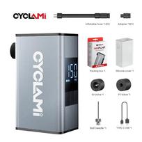 150 PSl Bike Air Electric Pump CYCLAMI A3 MAX Real-time Data Display Portable Pocket Auto MINI Tire Inflator For Bicycle Car A3 MAX
