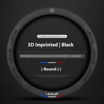 Car Suede Leather Steering Wheel Cover For Lexus F Sport ES200 ES300 RX300 LS500h GS250 GS300 IS300 CT200h NX300 UX300 LX570 HS