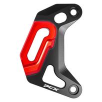 For Honda PCX160 PCX150 PCX125 PCX 125 160 2017-2023 Motorcycle Rear Disc Brake Caliper Protective Cover Pump Guard Accessories raudona