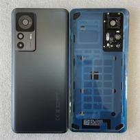 For Xiaomi Mi 12T Pro Battery Cover Mi12T Back Door Housing With Camera Frame Black(108MP)