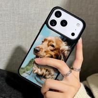 Capa Case for iPhone 17 Air 16 Pro Max 15 Plus 11 13 Mini 14 12 Back Phone Cover Cartoon Golden Retriever Dog iPhone Air