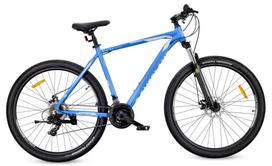 Rower Górski Mtb 29 Cali Kenda Shimano Aluminium Lekki 21 Biegów Amortyzator Hamulce Tarczowe Rama L 21 Cali Tatra Bikes Overland Niebieski  Matowy