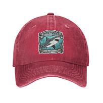 Shark screams Baseball Caps Peaked Cap Protection Animal  Sun Shade Hats for Unisex One Size