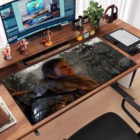 Game C-Crimson Desert Mouse Pad Large Anti-Slip Rubber Gaming MousePad Durable Desk Pad Thick Seam Edge Suitable For Office And 600x300x2mm