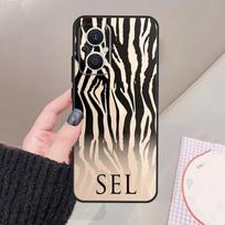 Personalised Initials Skin Leopard Case For OPPO Reno 7 8 6 Lite 2Z 3 4 5 Z 8T OPPO Find X6 Pro X3 Lite X2 Neo X5 Pro Cover OPPO Find X2 Neo