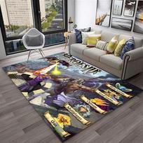 Retro Game Heroes of Might and Magic Carpet Rug for Home Living Room Bedroom Sofa Doormat Decor,kids Area Rug Non-slip Floor Mat 40x60cm